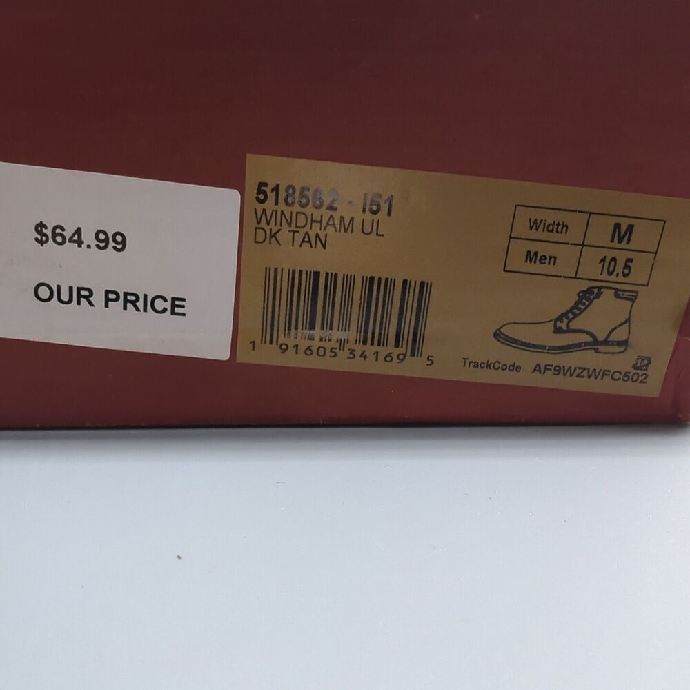 Levi's Men's Windham UL Casual Hiker Boot (Dark Tan) Synthetic Size 10.5M Urban - Picture 10 of 11
